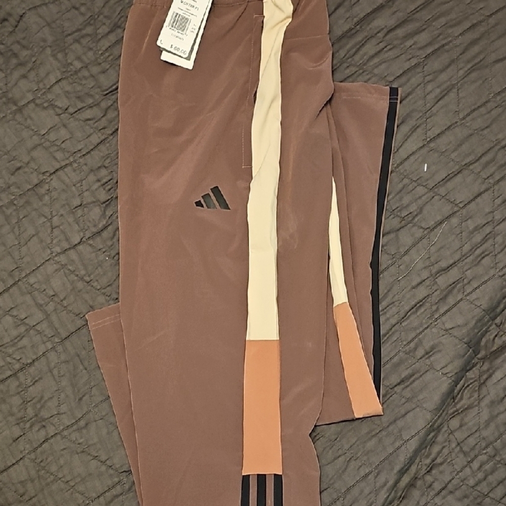 NWT Adidas Aeroready Joggers with Tapered Fit